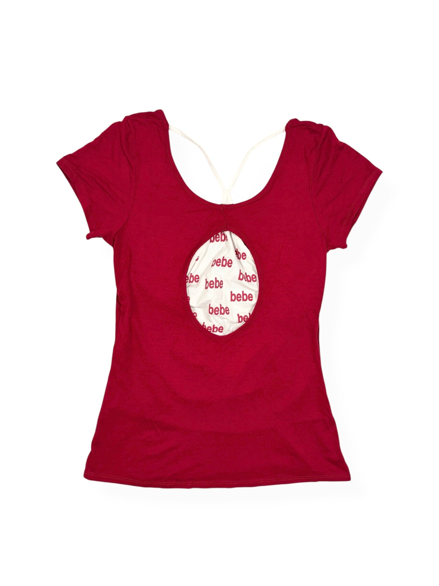 Bebe Cutout Tee ♡ Size S