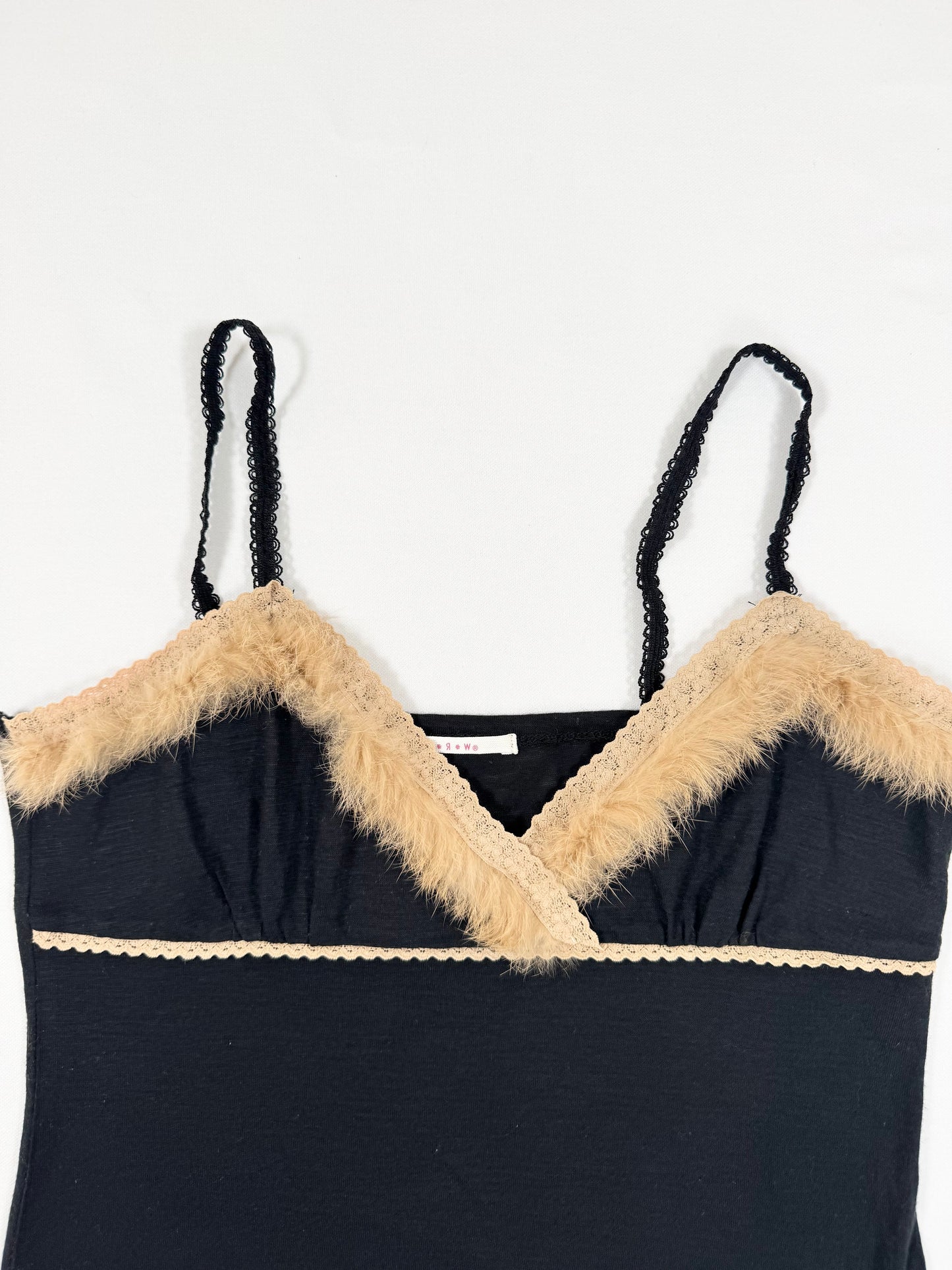 Fur Trim Cami ☆ S