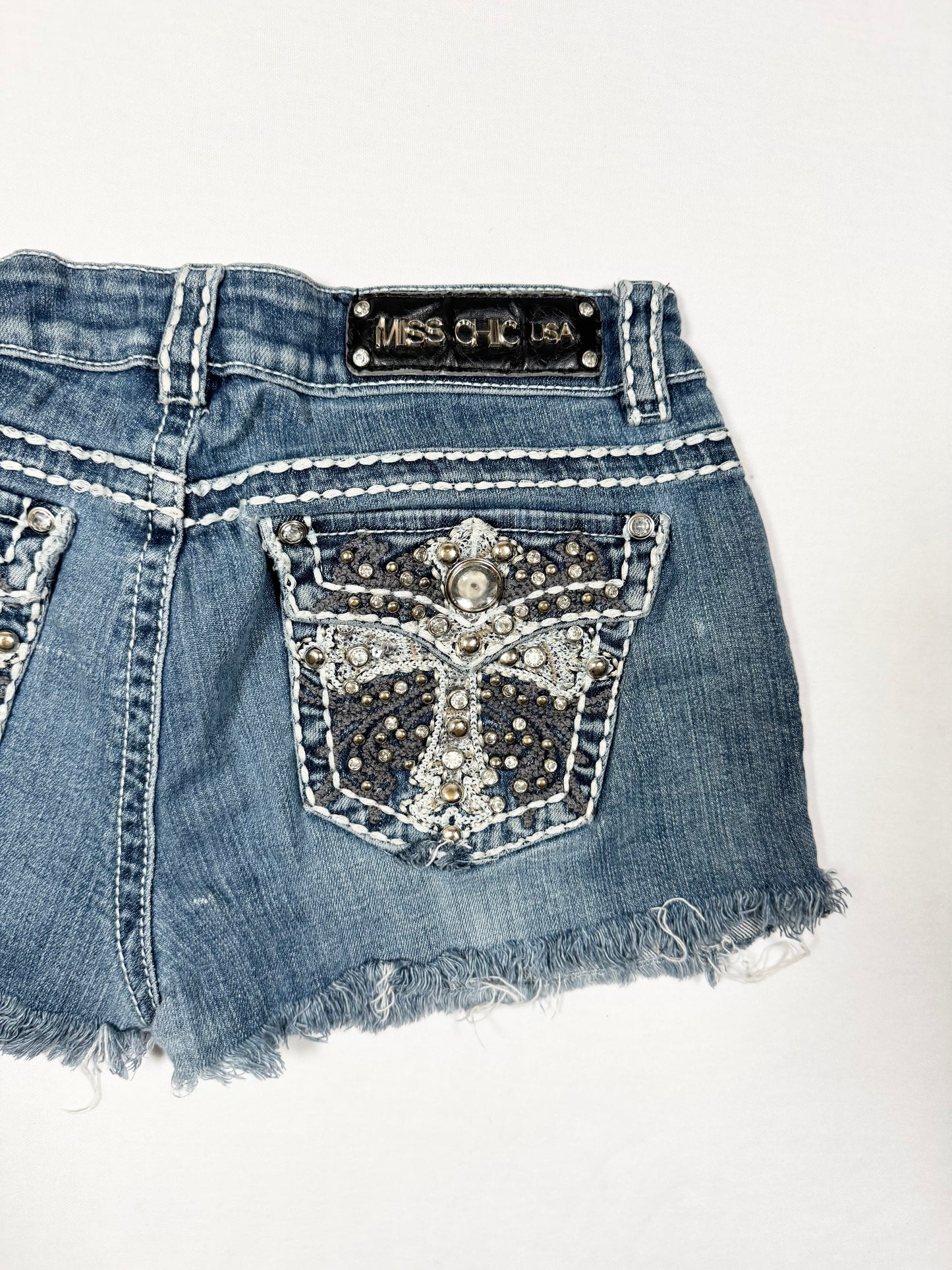 Cross Mini Shorts ♡ Size S/M