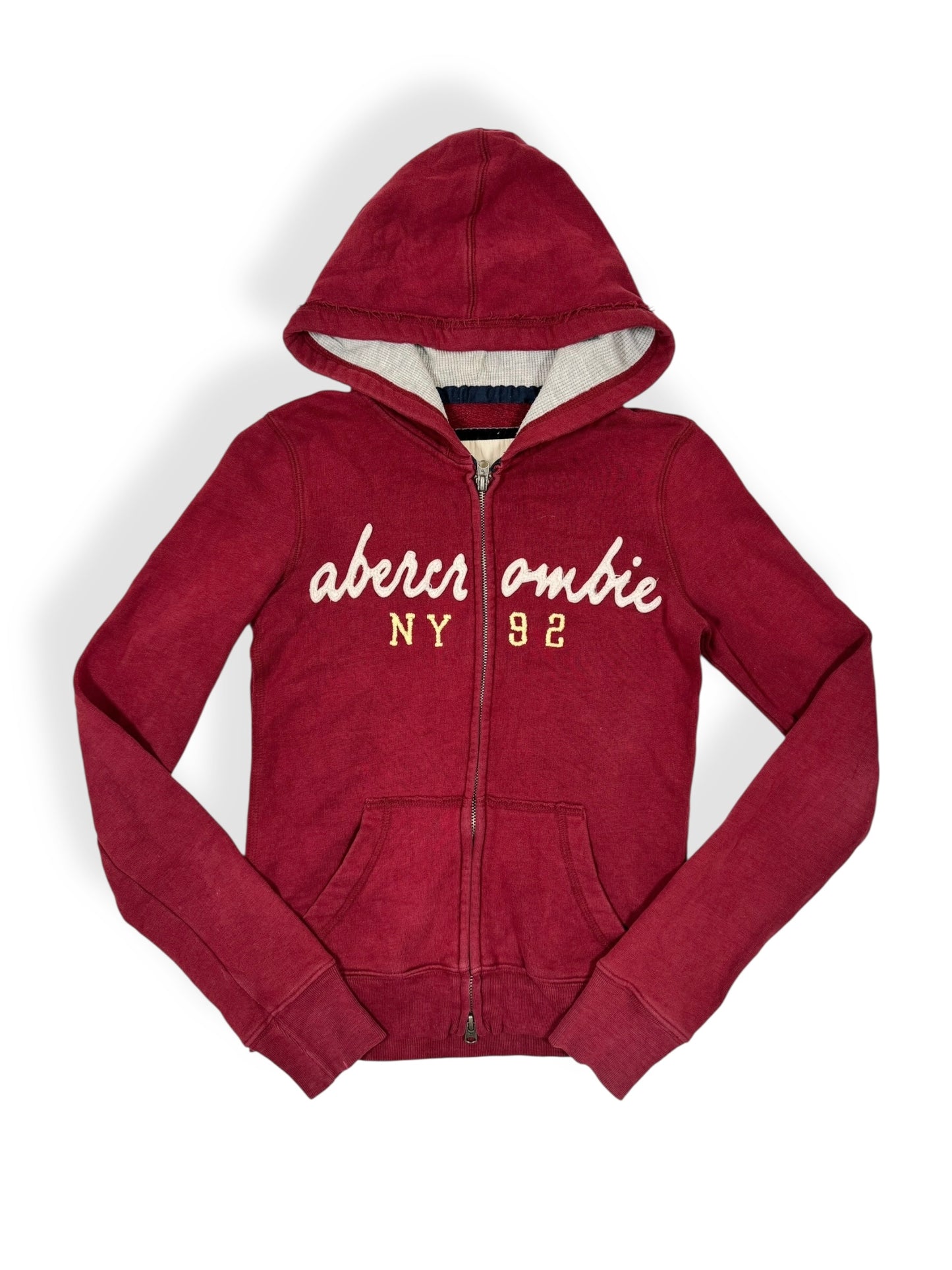 Abercrombie & Fitch Red Zip Up hoodie