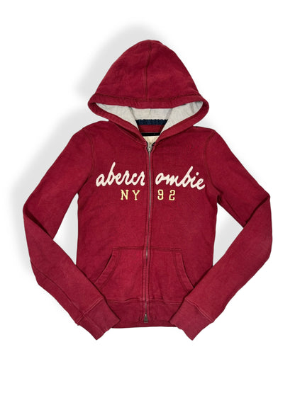 Abercrombie & Fitch Red Zip Up hoodie