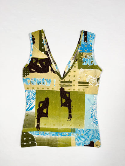 00s Cutout Tank ♡ Size S