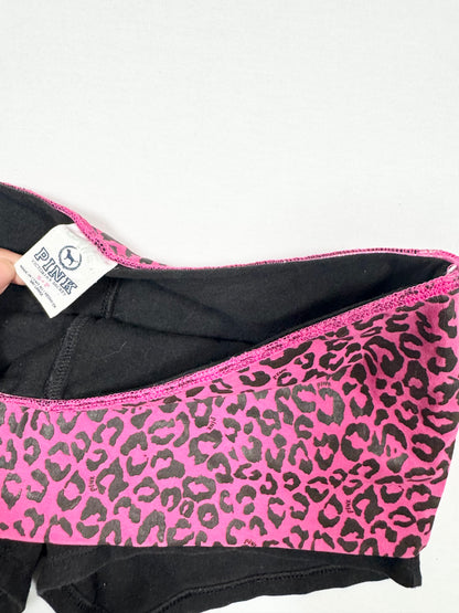 PINK Victorias Secret Fold Over Leopard Shorts ♡ Size XS/S