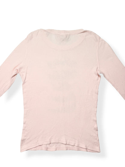 Juicy Wishes and Couture Dreams Waffle Longsleeved Top ♡ S