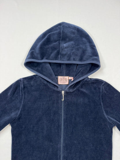 Juicy Couture Navy & Pink Velour Tracksuit Set ♡ XS/M