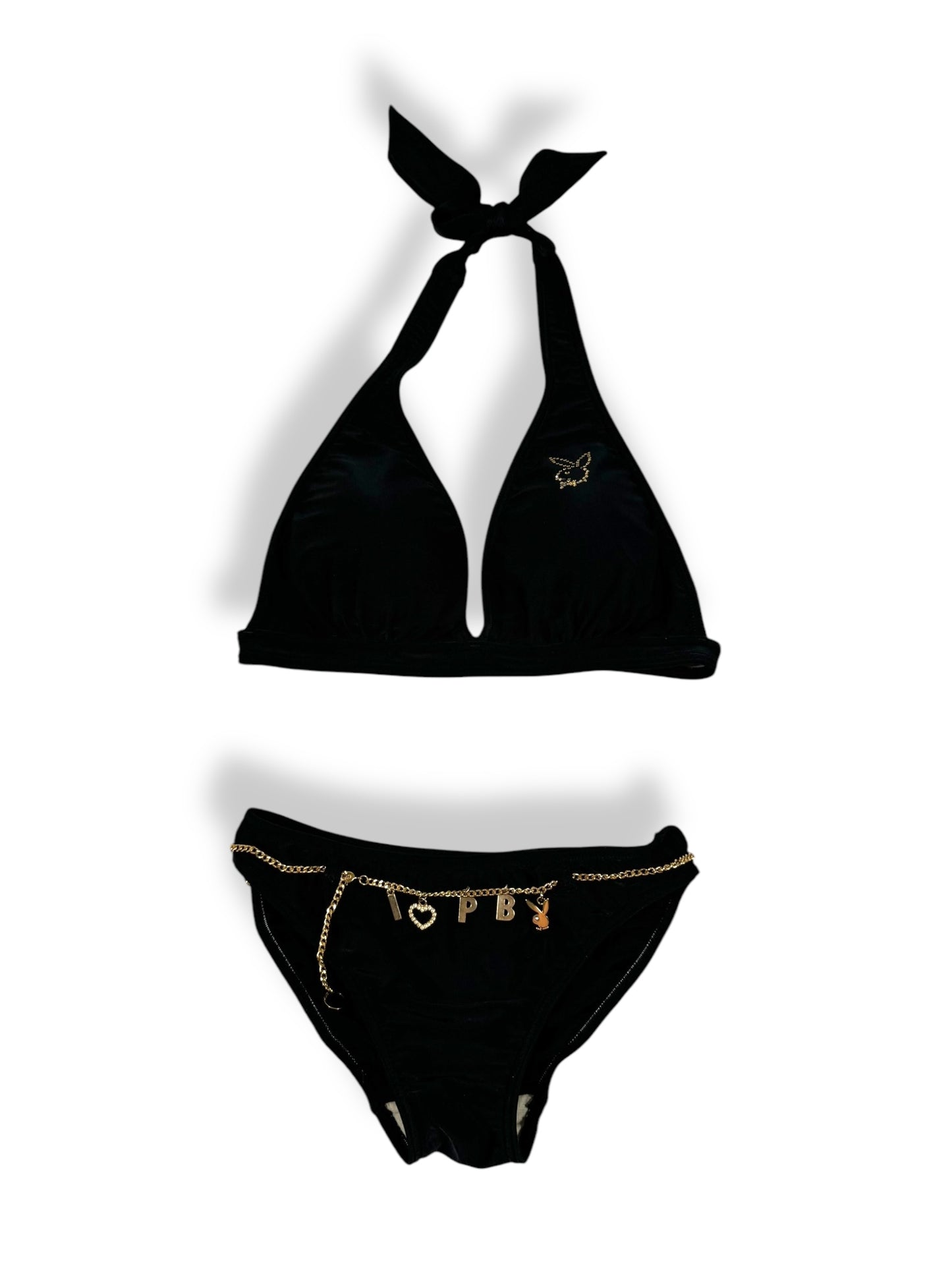Playboy Chain Charm Bikini