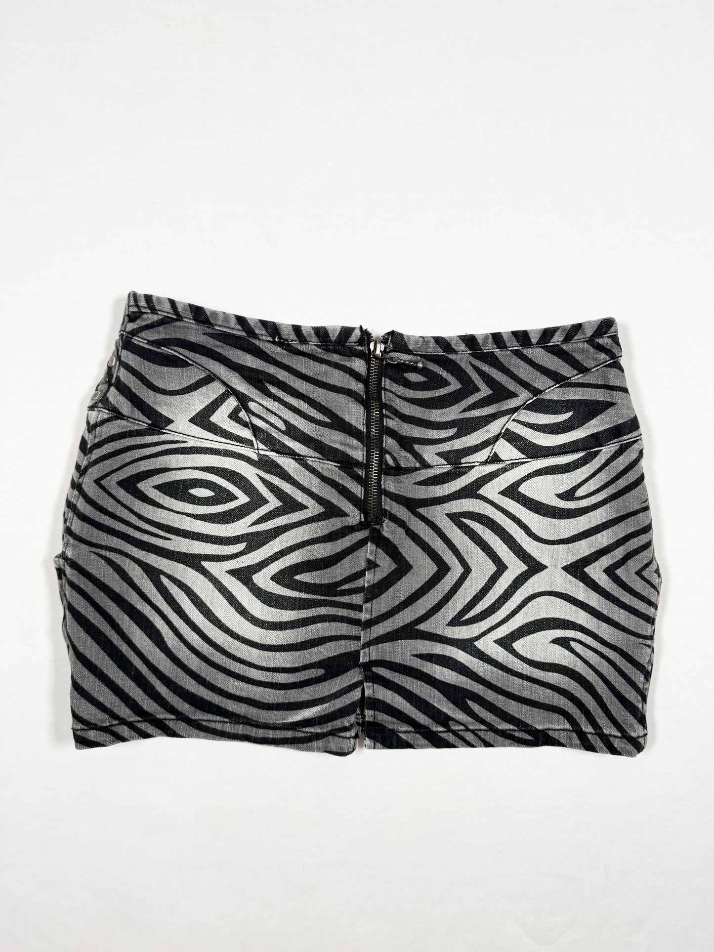 Zebra Mini Skirt ♡ Size S