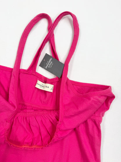 Pink Abercrombie Fan Cami ♡ M