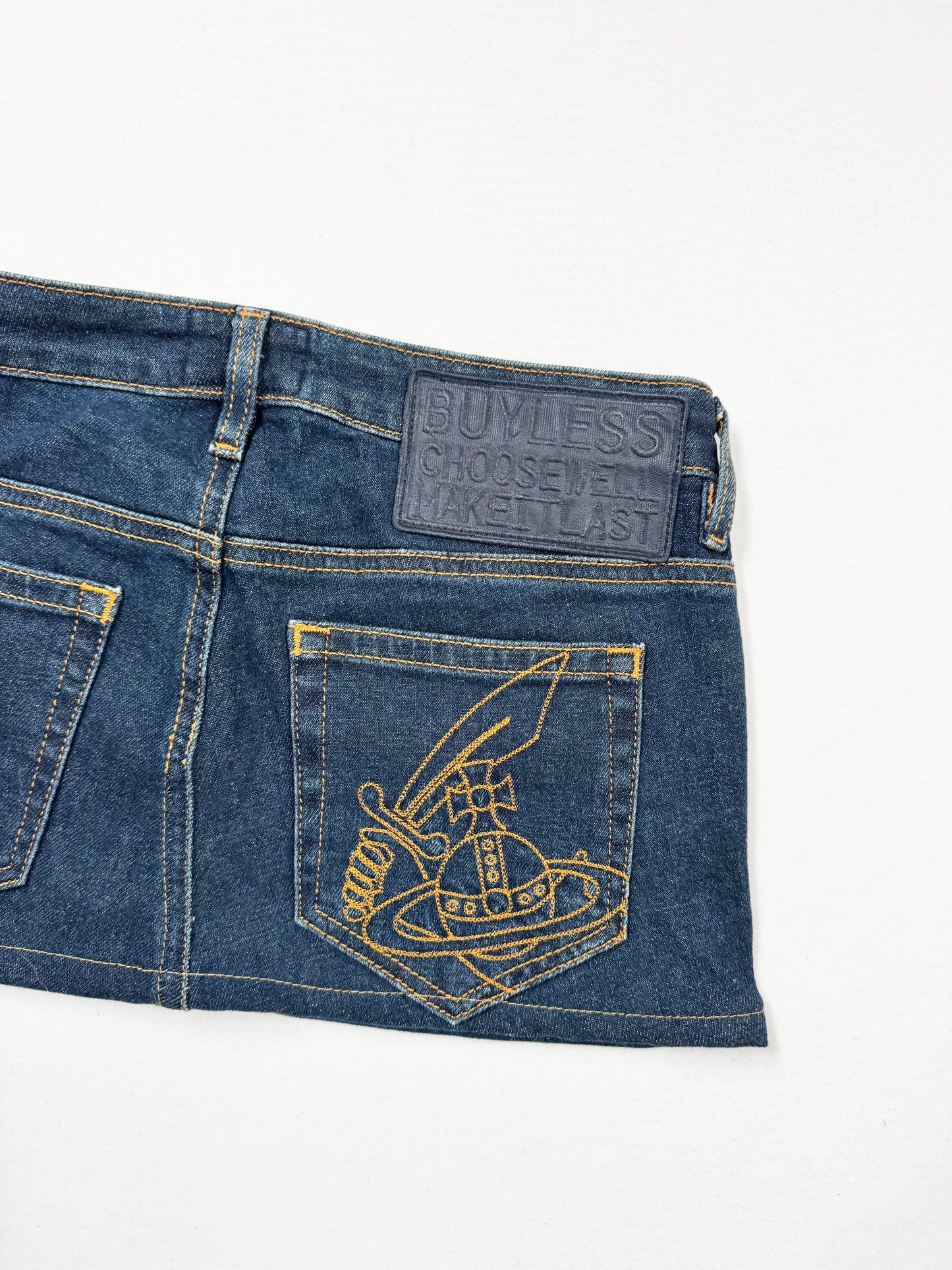 Vivienne Westwood Sword Orb Mini Skirt ♡ XS