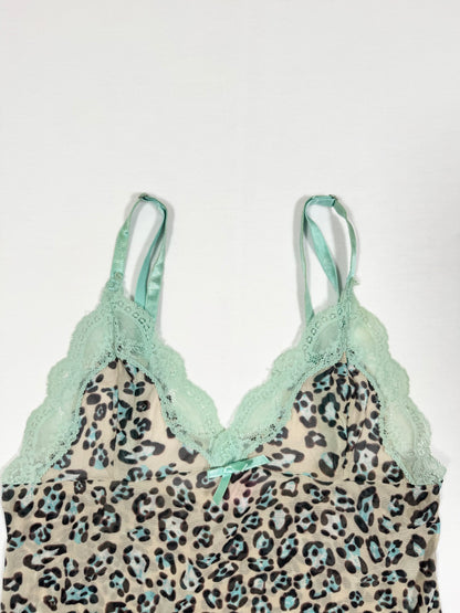 Blue Leopard Cami