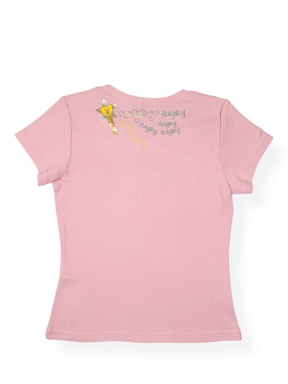 Playboy Locket Tee ♡ Size S/M