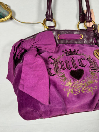 BNWT Juicy Couture Purple Bag