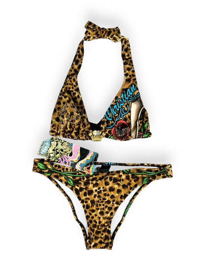 Christian Audigier Leopard Bikini