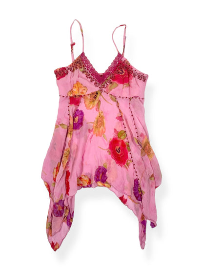 Floral Beaded Cami ♡ M