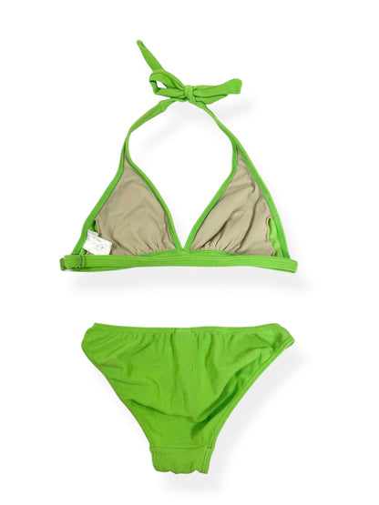 Pink & Green Playboy Towelling Bikini  ♡ XS