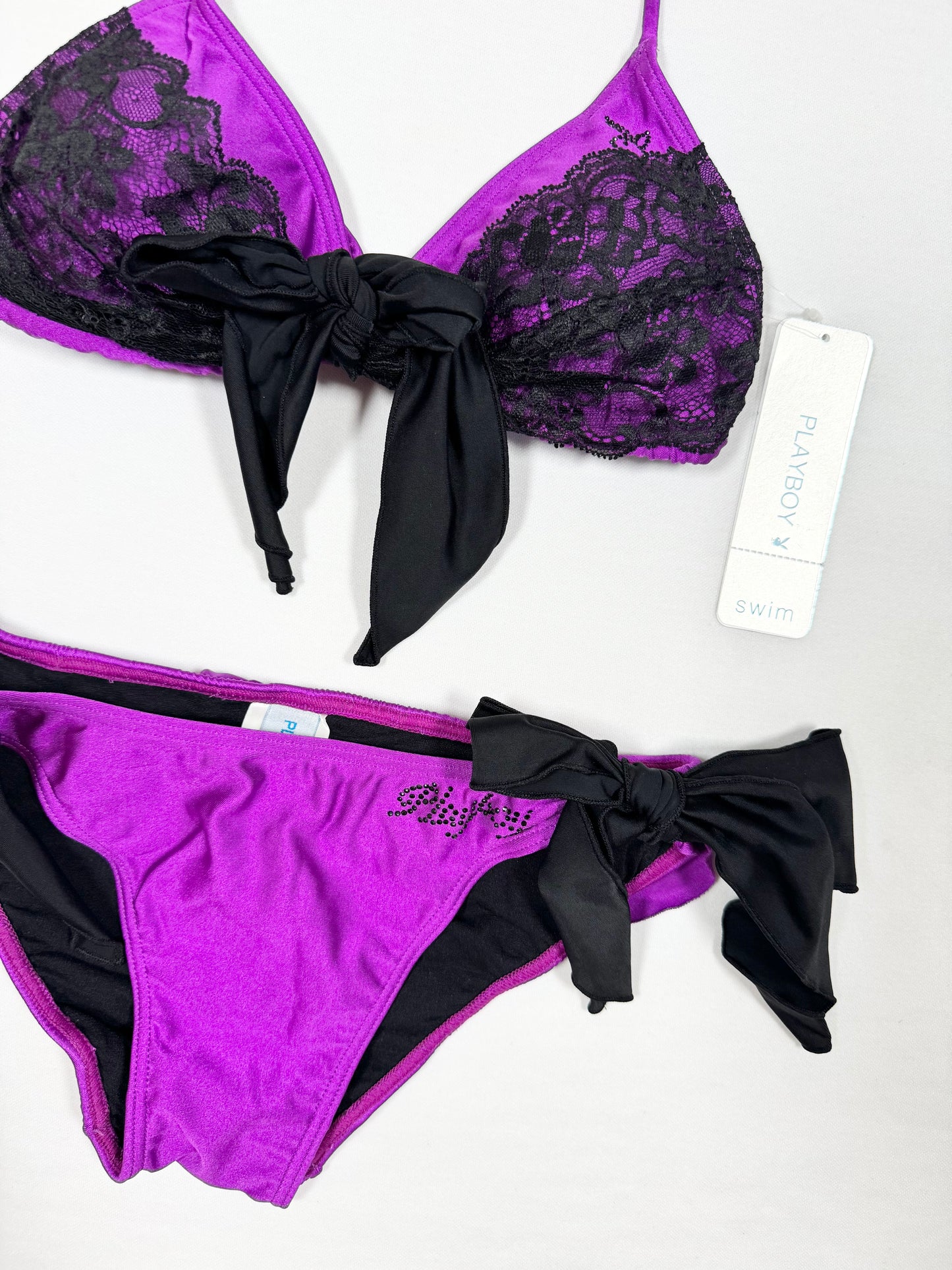 Purple Playboy Bikini ♡ Size XS