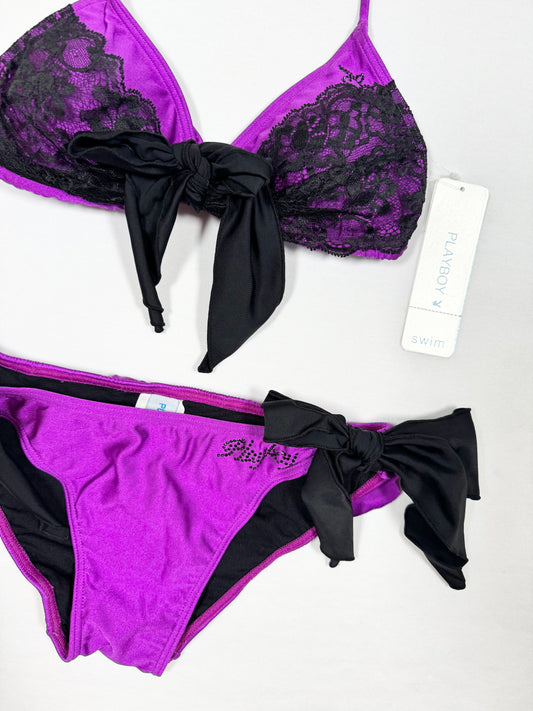 Purple Playboy Bikini ♡ Size XS