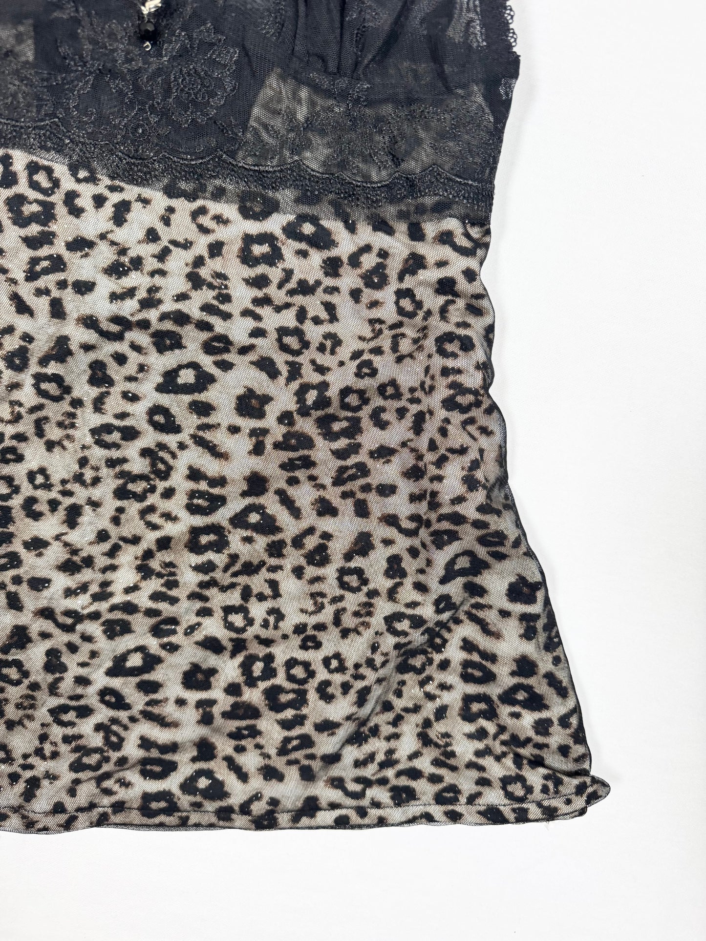 Glitter Leopard Cami ♡ Size S