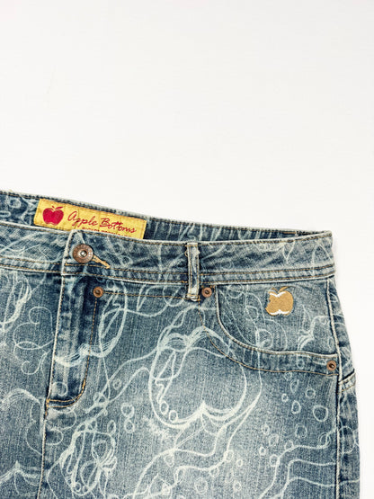 Apple Bottoms Mini Skirt ♡ XL