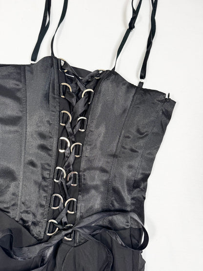 Bebe Silk Corset Dress ♡