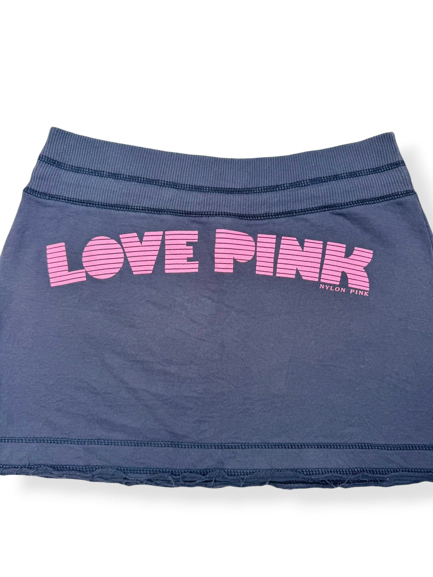 Love Pink Navy Mini Skirt ♡ S