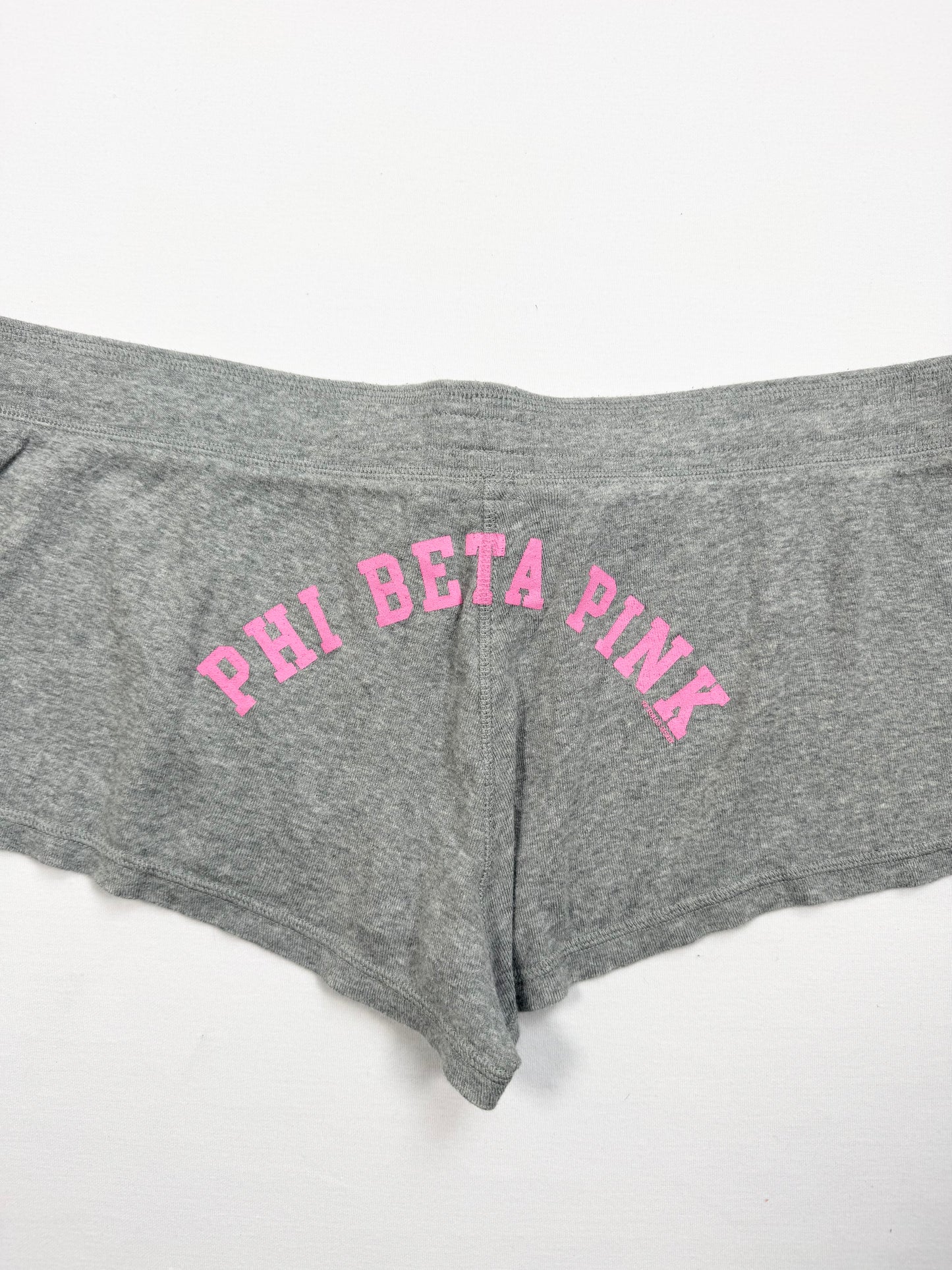 PINK Grey Mini Shorts ♡ L