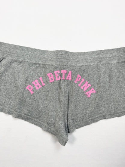 PINK Grey Mini Shorts ♡ L