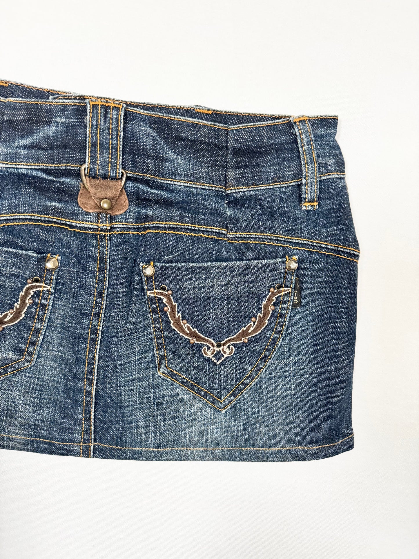 Western Mini Skirt
