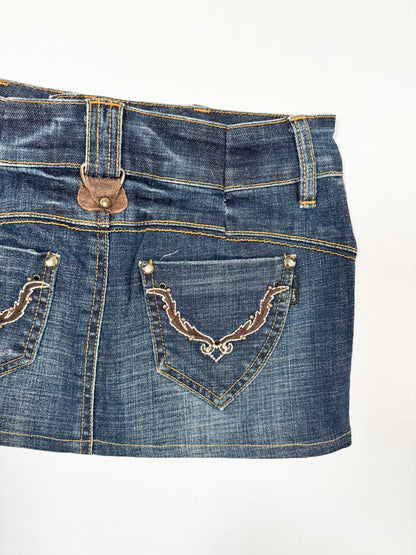 Western Mini Skirt