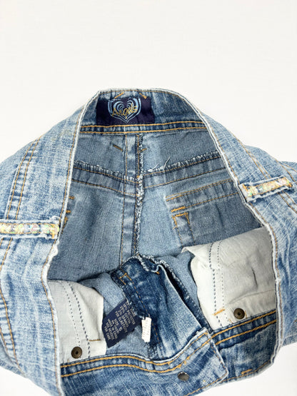 Angels Sequin Mini Shorts