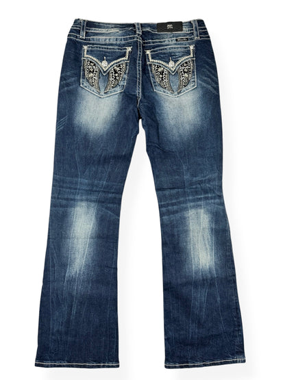 Miss Me Wing Flared Jeans ♡ Size 33”