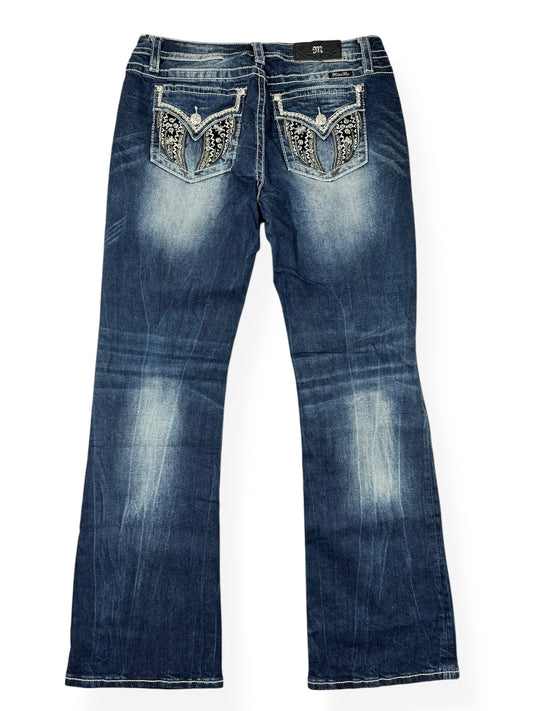 Miss Me Wing Flared Jeans ♡ Size 33”