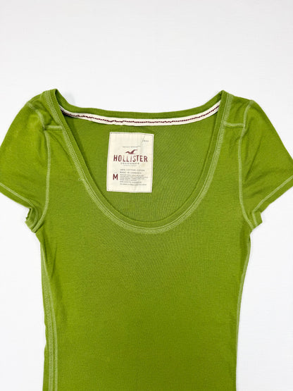 Hollister Green Tee ♡ M