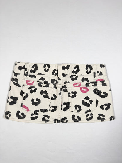 Leopard Mini Skirt ♡ Size S