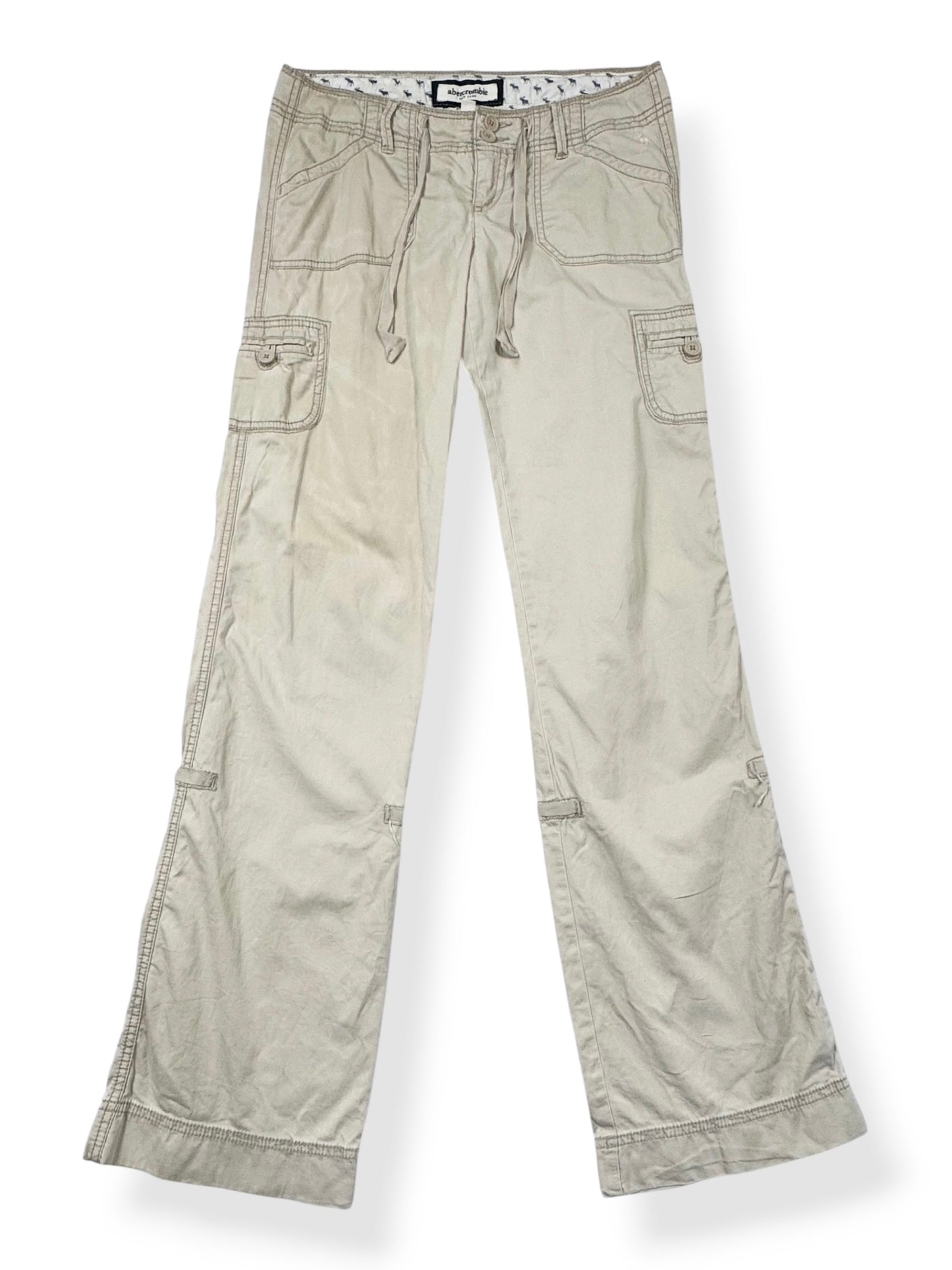 Abercrombie & Fitch Beige Cargo Pants ♡ S
