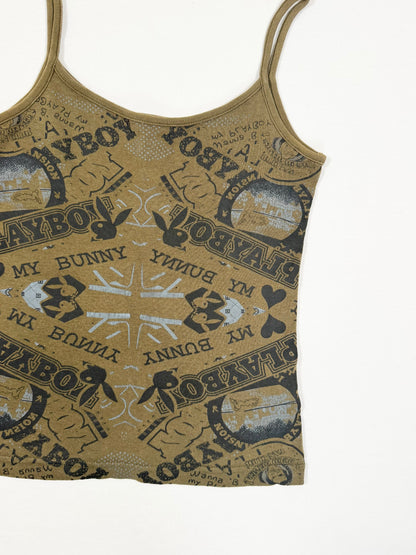 Playboy Khaki Cami ♡ M