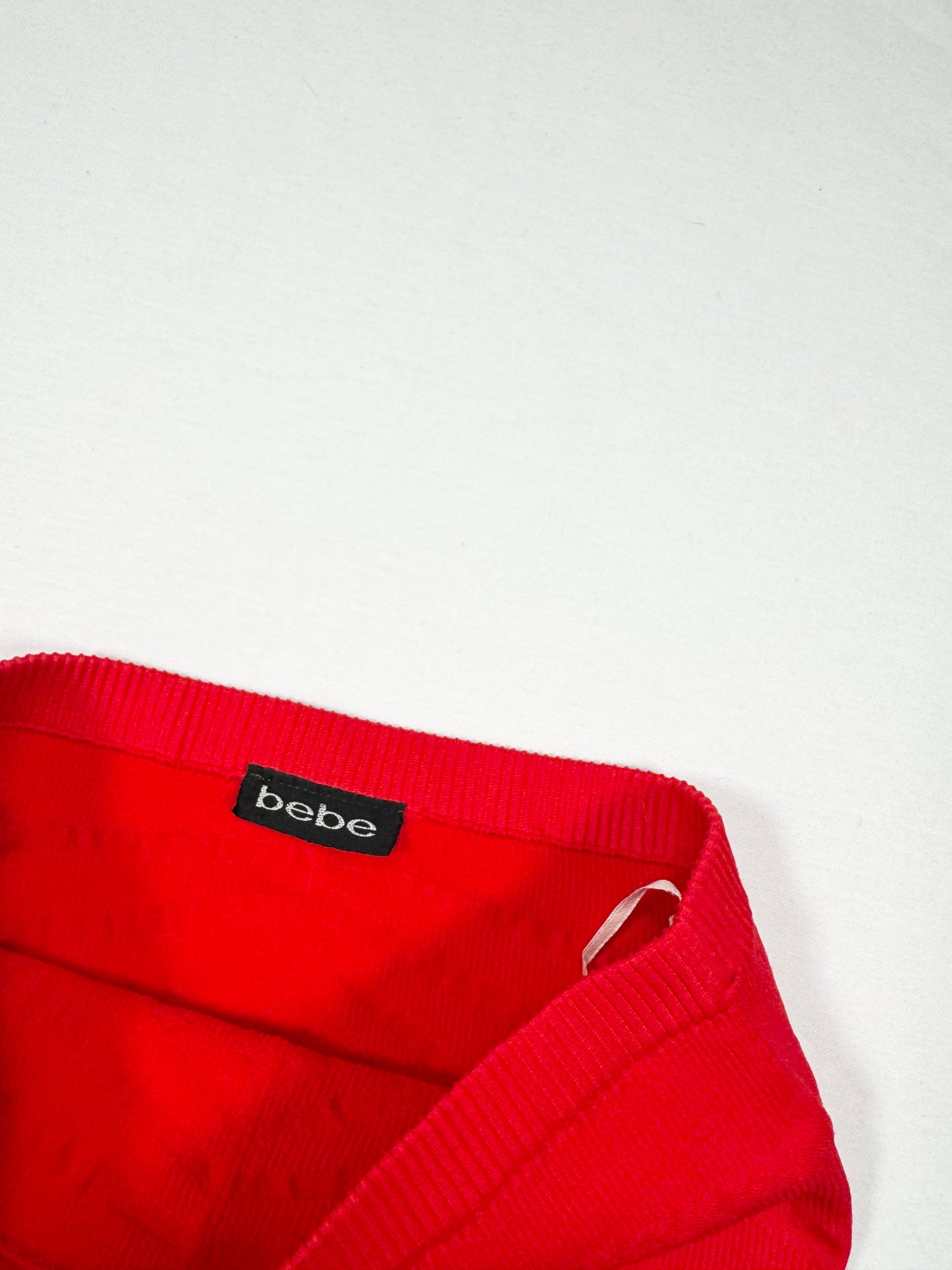 Bebe Red Tube Top ♡ XS