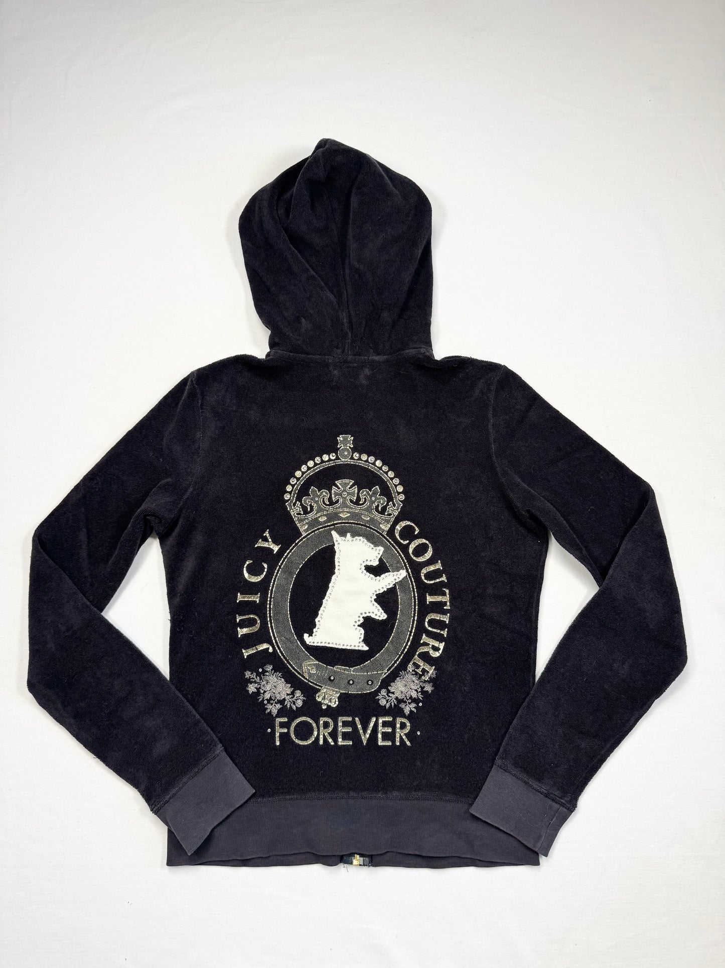 Juicy Couture Black Towelling Tracksuit Set ♡ S/M