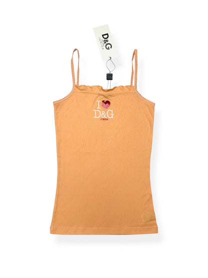 I Love D&G Pointelle Cami ♡ XS/S