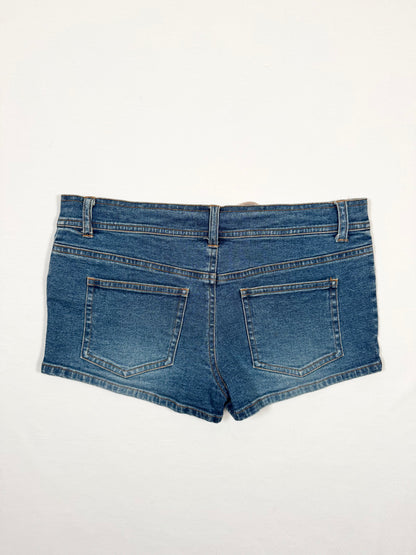 Lace Up Mini Shorts