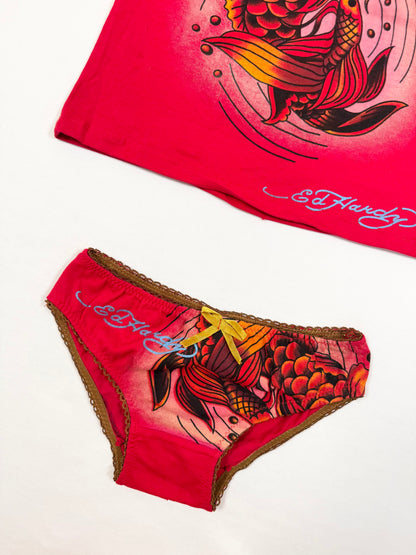 Ed Hardy Cami & Underwear Set ♡ XS