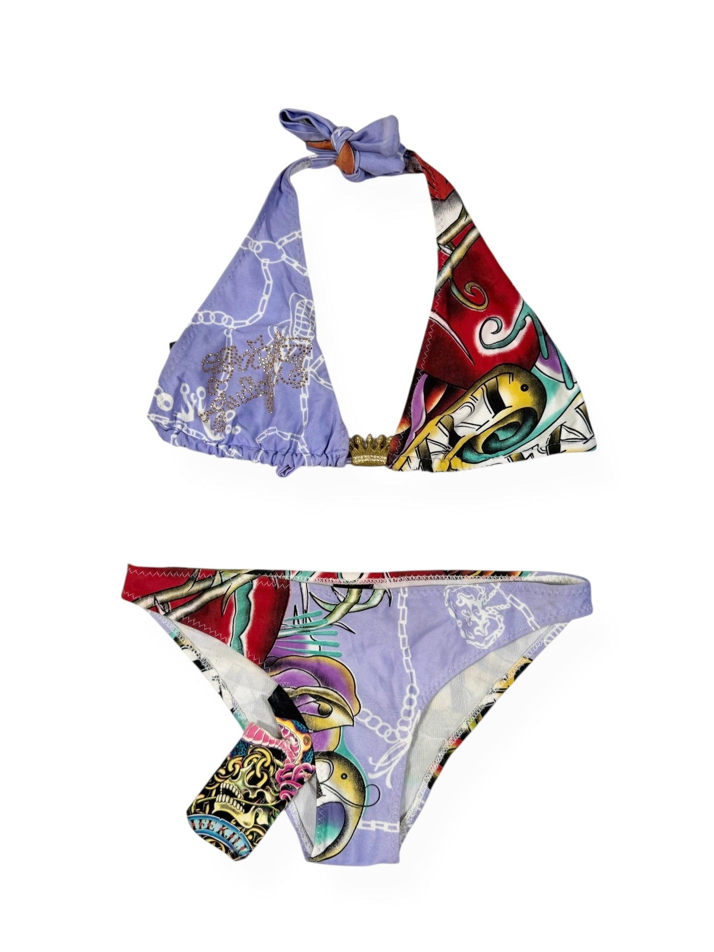 Purple Christian Audigier Bikini ♡ Size S