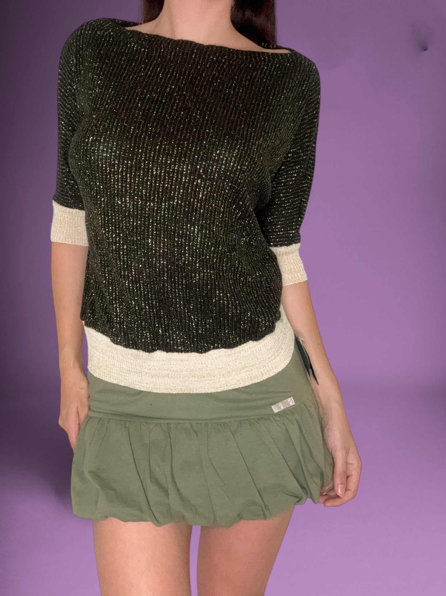 Baby Phat Knit Bat Wing Top ♡ Size S