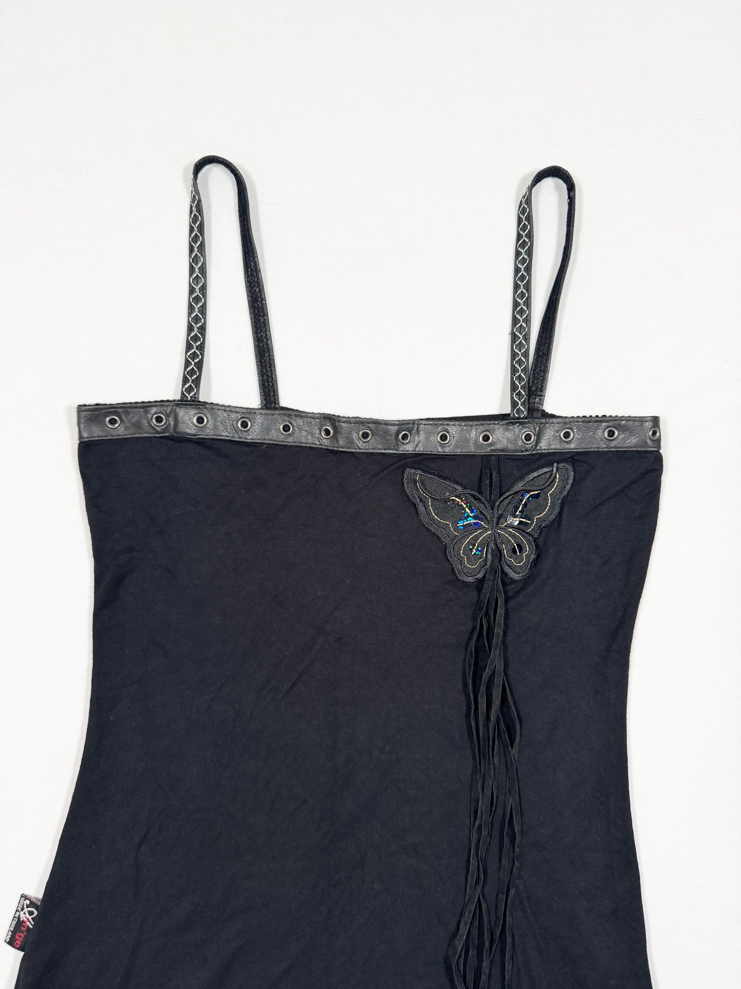 Butterfly Suede Tassel Cami ♡ Size S