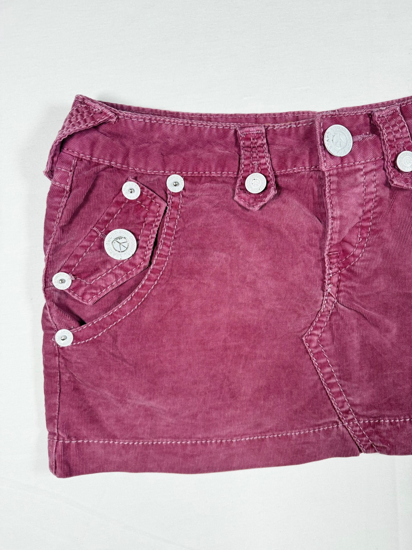 Swordfish Corduroy Mini Skirt