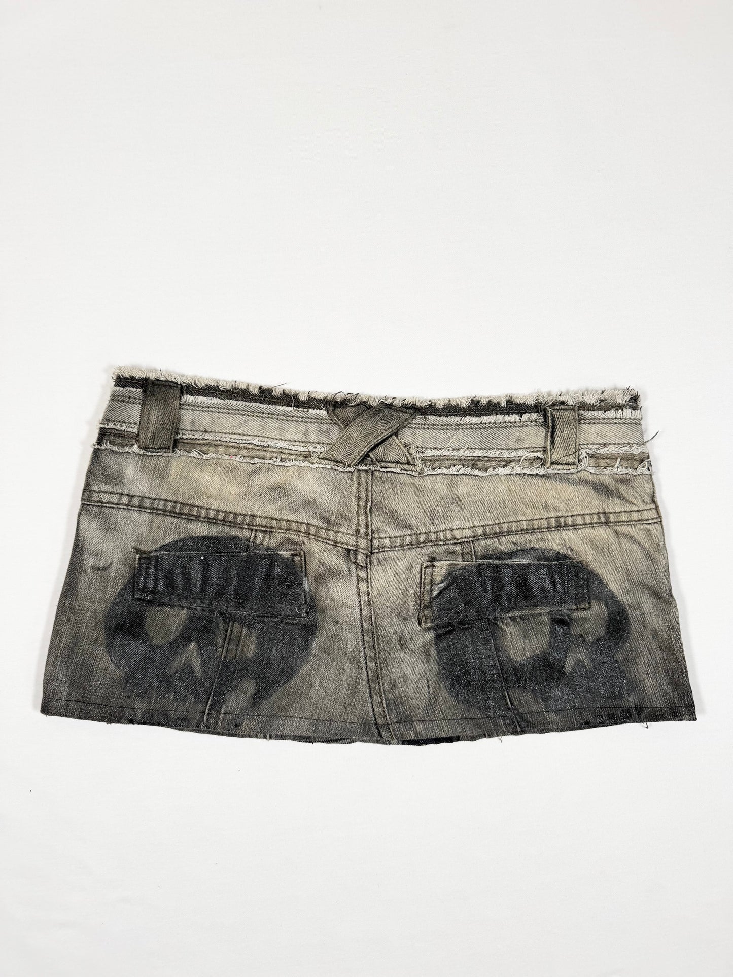 Grunge Mini Skirt