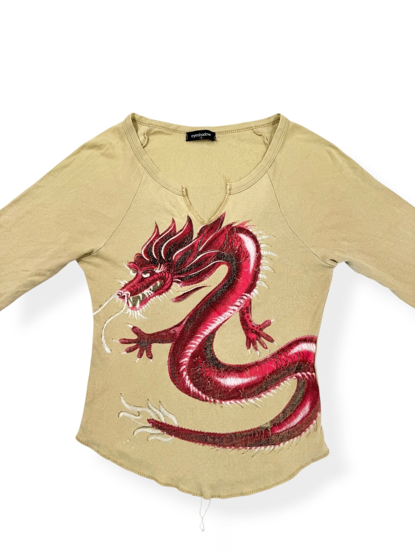 Eyeshadow Dragon Long Sleeved Top  ♡ S