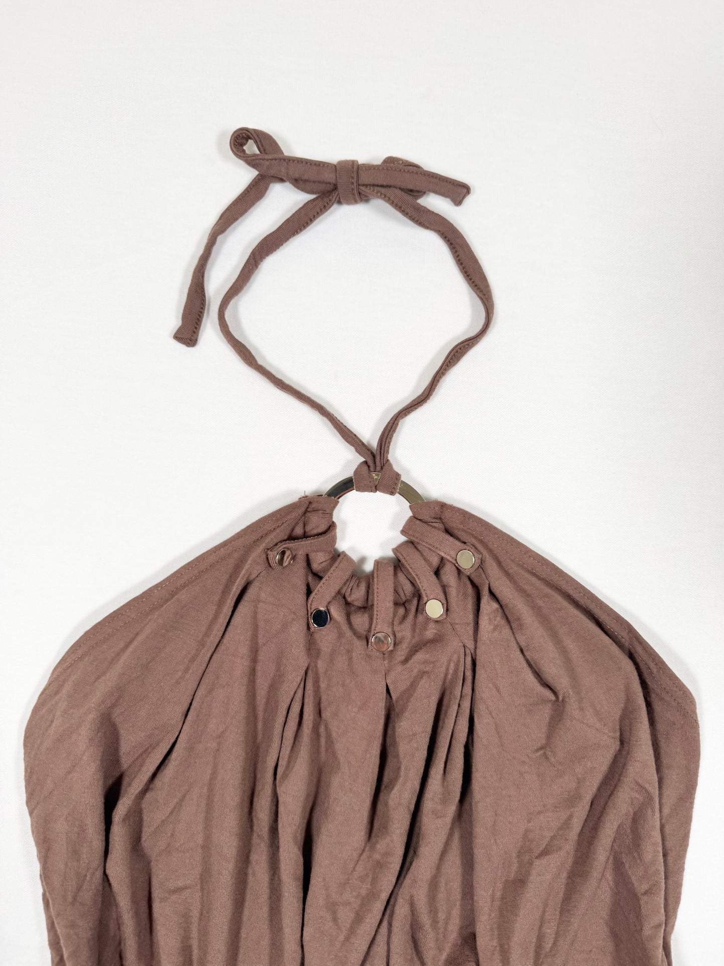 Brown O-ring Halter
