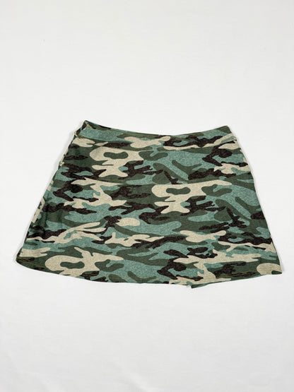 Camo Mini Skirt