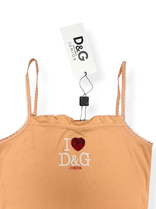 I Love D&G Pointelle Cami ♡ XS/S